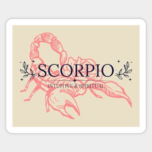 Scorpio Zodiac Sign Magnet